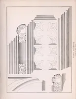 An illustration from Gothic architecture applied to modern residences : containing designs of all the important parts of a private dwelling, exhibited in elaborate perspective drawings : together with large and copious details (1851)