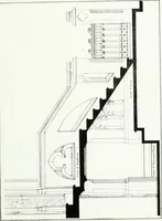 An illustration from Gothic architecture applied to modern residences; containing designs of all the important parts of a private dwelling, exhibited in elaborate perspective drawings, together with large and copious details (1849)