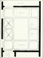 An illustration from Gothic architecture applied to modern residences; containing designs of all the important parts of a private dwelling, exhibited in elaborate perspective drawings, together with large and copious details (1849)