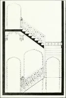 An illustration from Gothic architecture applied to modern residences; containing designs of all the important parts of a private dwelling, exhibited in elaborate perspective drawings, together with large and copious details (1849)