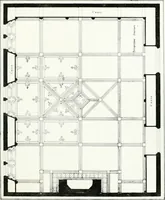 An illustration from Gothic architecture applied to modern residences; containing designs of all the important parts of a private dwelling, exhibited in elaborate perspective drawings, together with large and copious details (1849)