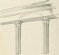 An illustration from Gothic architecture applied to modern residences; containing designs of all the important parts of a private dwelling, exhibited in elaborate perspective drawings, together with large and copious details (1849)