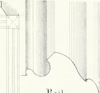 An illustration from Gothic architecture applied to modern residences; containing designs of all the important parts of a private dwelling, exhibited in elaborate perspective drawings, together with large and copious details (1849)