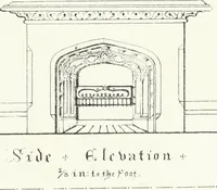 Picture 25 of 51 from Gothic architecture applied to modern residences; containing designs of all the important parts of a private dwelling, exhibited in elaborate perspective drawings, together with large and copious details (1849), leaf 82