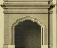 An illustration from Gothic architecture (1742)