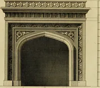 An illustration from Gothic architecture (1742)