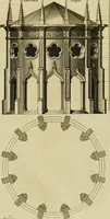 An illustration from Gothic architecture (1742)