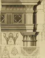 An illustration from Gothic architecture (1742)