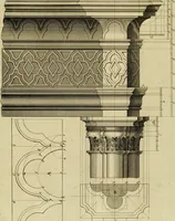 An illustration from Gothic architecture (1742)