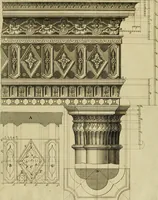 An illustration from Gothic architecture (1742)