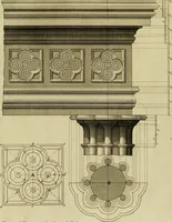 An illustration from Gothic architecture (1742)