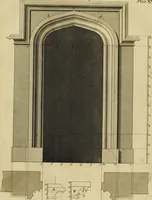 An illustration from Gothic architecture (1742)