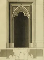 An illustration from Gothic architecture (1742)