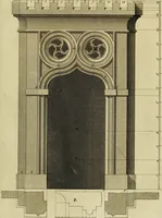 An illustration from Gothic architecture (1742)