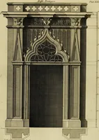 An illustration from Gothic architecture (1742)