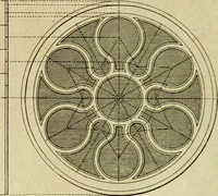 An illustration from Gothic architecture (1742)