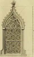 An illustration from Gothic architecture (1742)