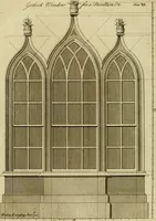 An illustration from Gothic architecture (1742)