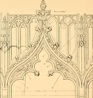 An illustration from Gothic architecture selected from various ancient edifices in England, (1920)