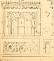 An illustration from Gothic architecture selected from various ancient edifices in England, (1920)