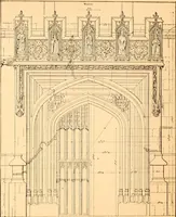 An illustration from Gothic architecture selected from various ancient edifices in England, (1920)