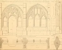 An illustration from Gothic architecture selected from various ancient edifices in England, (1920)