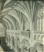 An illustration from Gothic architecture in England and France (1911)