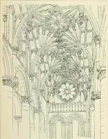 An illustration from Gothic architecture in England and France (1911)