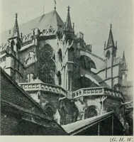 An illustration from Gothic architecture in England and France (1911)