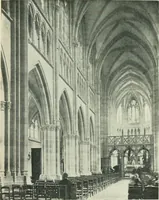 An illustration from Gothic architecture in England and France (1911)