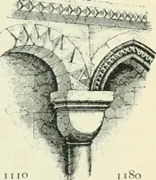 An illustration from Gothic architecture in England and France (1911)