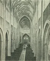 An illustration from Gothic architecture in England and France (1911)