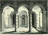 An illustration from Gothic architecture in England and France (1911)