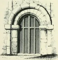 An illustration from Gothic architecture in England and France (1911)