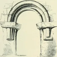 An illustration from Gothic architecture in England and France (1911)