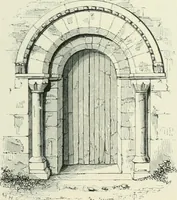 An illustration from Gothic architecture in England and France (1911)