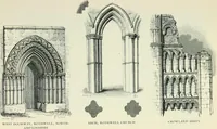 An illustration from Gothic architecture in England and France (1911)