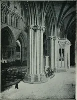 An illustration from Gothic architecture in England and France (1911)