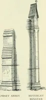An illustration from Gothic architecture in England and France (1911)