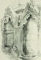 An illustration from Gothic architecture in England and France (1911)