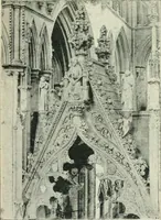 An illustration from Gothic architecture in England and France (1911)