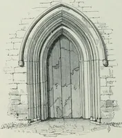 An illustration from Gothic architecture in England and France (1911)