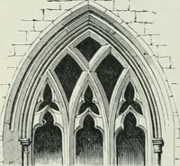 An illustration from Gothic architecture in England and France (1911)