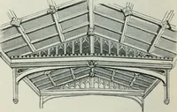 An illustration from Gothic architecture in England and France (1911)