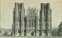 An illustration from Gothic architecture in England and France (1911)