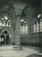 An illustration from Gothic architecture in England and France (1911)