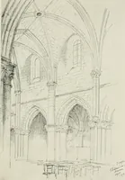 An illustration from Gothic architecture in France, England, and Italy (1915)