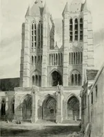 An illustration from Gothic architecture in France, England, and Italy (1915)