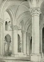 An illustration from Gothic architecture in France, England, and Italy (1915)