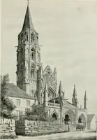 An illustration from Gothic architecture in France, England, and Italy (1915)
